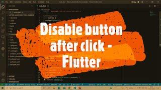 Disable ElevatedButton - Flutter