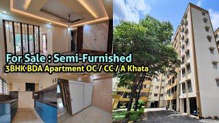 3BHK Semi Furnished Apartment For Sale in Kengeri BDA Project