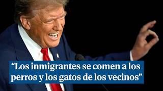 Trump asegura que los inmigrantes "se están comiendo A los perros y los gatos" de Springfield