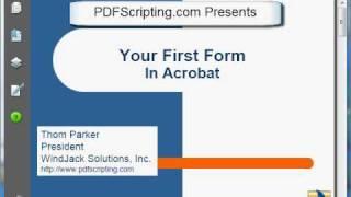 How to Build Your First PDF Form