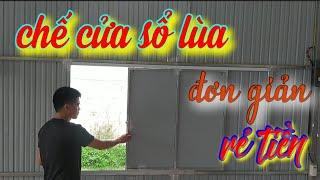 Hướng dẫn làm cửa sổ lùa đơn giản dễ nhất | cách làm cửa sổ lùa