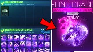 KID Scammer Loses 24 Mystery Decal! (Rocket League)