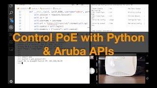 Control Port PoE Programmatically with ArubaOS-Switch and Python