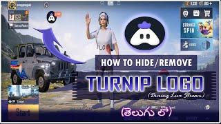 How to Hide Turnip Logo During Your Livestream | Remove floating logo while livestreaming | Telugu