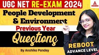 People Development & Environment For UGC NET PYQ #1 | UGC NET Paper 1 By Anshika Pandey