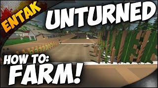 Unturned Crafting Guide  How To Farm - How To Make A Greenhouse - Make Fertilizer