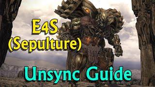 FFXIV E4S (Eden's Gate: Sepulture Savage) Unsync Guide for Skyslipper farm and TEA unlock.