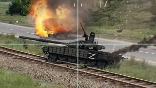 Russian Tanks Burst into Flames While Fleeing From Elite Ukrainian Soldiers - Arma 3
