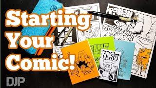 How to Make Your First Comic Book (An Easy Way to Start)