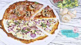 Flammkuchen und Pizza Keto Low Carb /von Lieblingsgeschmack