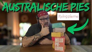 FLYING PIE ME - original australische Pies in Deutschland probiert! Taste - Test von sechs Sorten!