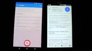 Hound beta vs. Google Now