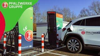 Aufbau eines E-Ladeparks - Zeitraffer