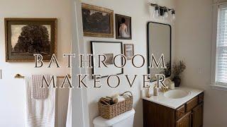 Small Bathroom Makeover on a Budget