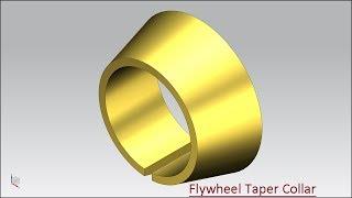 Flywheel Taper Collar (Siemens NX Tutorial)