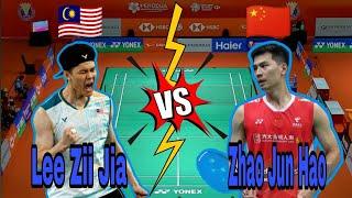 MATCH2024‼️Lee Zii Jia VS Zhao Jun Peng MALAYSIA MASTERS 2024‼️