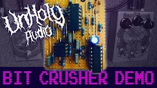 DIY Bit Crusher - Sonic Reducer 2 Demo