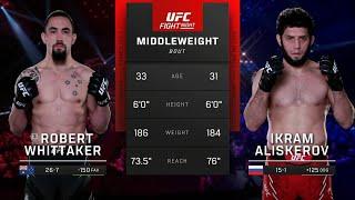 UFC Saudi Arabia : Уиттакер VS Алискеров