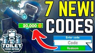 ️SURPRISE️ALL WORKING CODES FOR TOILET TOWER DEFENSE! ROBLOX TOILET TOWER DEFENSE CODES