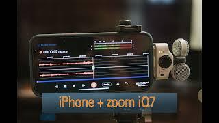 iphone + zoom iQ7 vs zoom H5