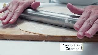 Ultra Cuisine French Rolling Pins (Demo Video By Video Telepathy)