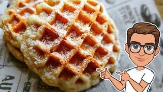 Banana Waffles Recipe | Quick & Easy Breakfast Recipe | Homemade Banana Waffles | Resepi Waffle