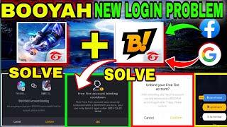 Booyah App Login Problem | Booyah app account bind problem | How to bind booyah account withFacebook