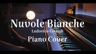 Nuvole Bianche - Ludovico Einaudi | Piano Cover | Intermediate level