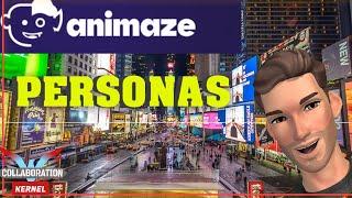 How to Use Personas with ANIMAZE by Facerig