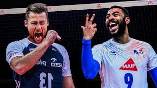 DRAMATIC MATCH | FRANCE vs POLAND | Men's VNL 2021