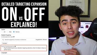 Detailed Targeting Expansion ON or OFF? - EXPLAINED! Facebook Ads 2021