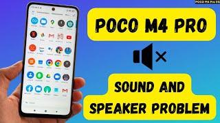 Poco M4 Pro sound and speaker Problem | Speaker not working fix xiaomi poco m4 pro 5g