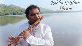 Radha Krishna Flute Instrumental by Kiran Vinkar