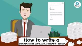 Gym Membership Contract Cancellation Letter #cancellation