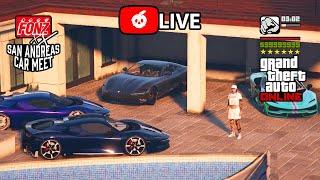 FonzXX Car Meet | GTA 5 Online LIVE (PS5) | Street Racing RP