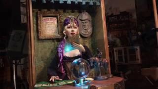 “ Wild West Mystic Madam” automaton by Thomas Kuntz 2018