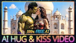 How to Create AI Kiss and Hug Video for Free - AI Kissing Video Generator