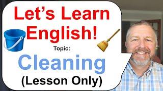 Free English Class! Topic: Cleaning! ️ (Lesson Only)