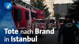 Mindestens 29 Tote nach Brand in Istanbul