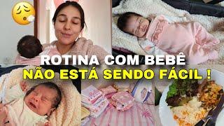 ROTINA COM BEBÊ RECÉM NASCIDA E AS CRIANÇAS EM CASA, AMAMENTAÇÃO, BANHO E MAIS....