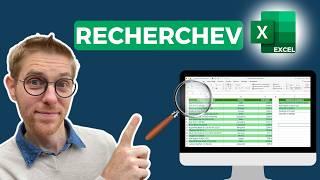 RechercheV Excel (avec exercice) - Tutoriel débutants