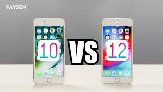 iPhone 6 Plus: iOS 10 VS iOS 12 Speed Comparison!