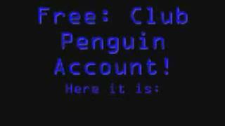 Free: Club Penguin Account 2!