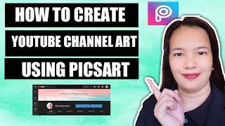 How to Create and Change Youtube Background photo/Channel Art Using Picsart | Maal Vlogs