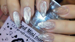 Enailcouture.com limited edition 123go diamond nails #manicure #fyp #nailpolish #nailtutorial