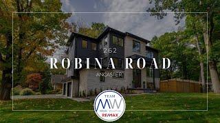 262 Robina Road, Ancaster| $2,499,999 | 5 bed 5 bath |