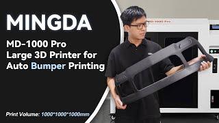 MINGDA MD-1000 Pro large 3D printer for Bumper printing