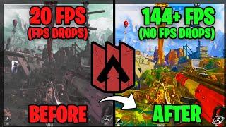 APEX LEGENDS SEASON 13 Low End PC FPS GUIDE! [144+ FPS]