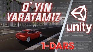 O'yin Yaratish | Unity UZ - Ustonovka Qilamiz 1.Dars | GameDev