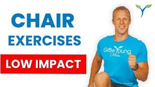 Chair exercises - Low Impact Exercises - Sitting Exercises